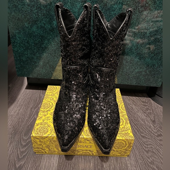🤠D&G Glittery Cowgirl Boots 🤠 - Picture 4 of 10